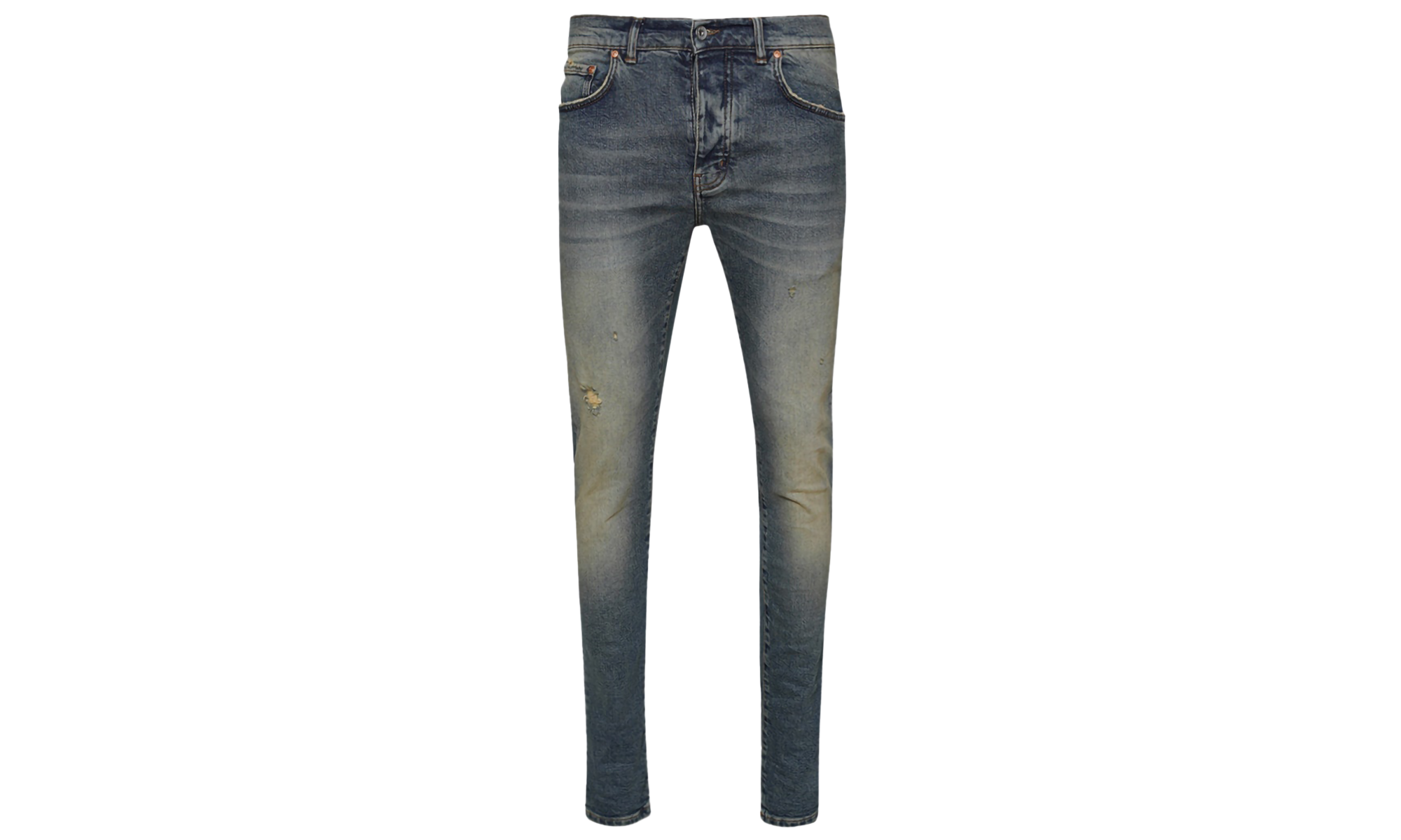 WORN MID INDIGO FADE "Blue" P001 WMIF123