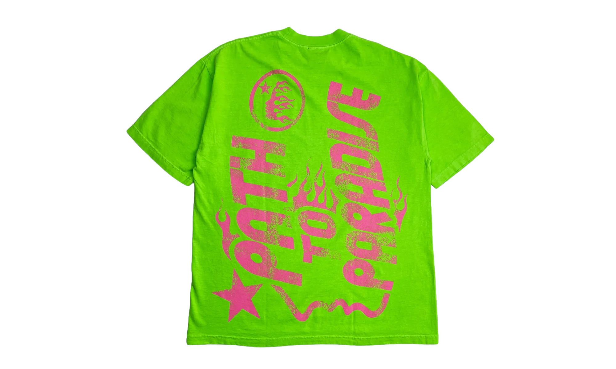 Jesus Emblem T-Shirt "Lime / Neon Green" HSR111