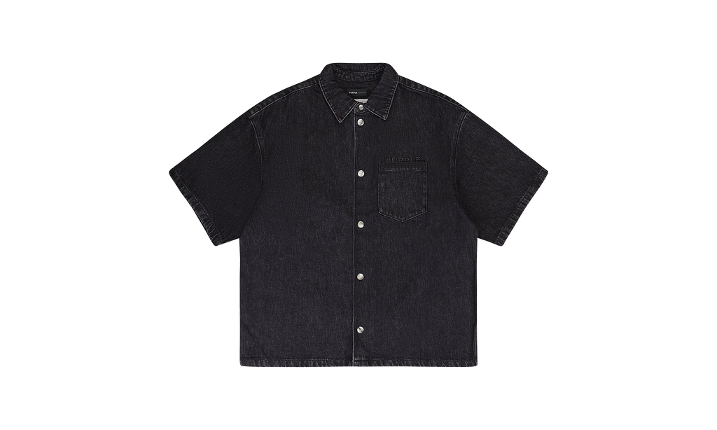 SS SHIRT JACKET "Black" P035 SJWB723