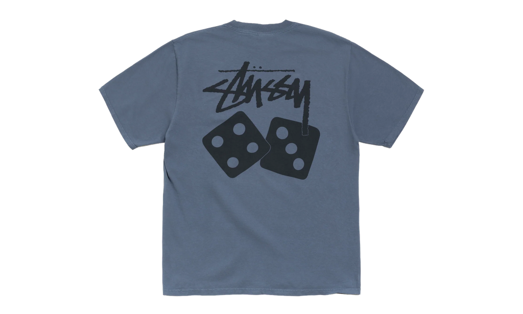 Dice Pigment Dyed Tee "Navy" STUS381