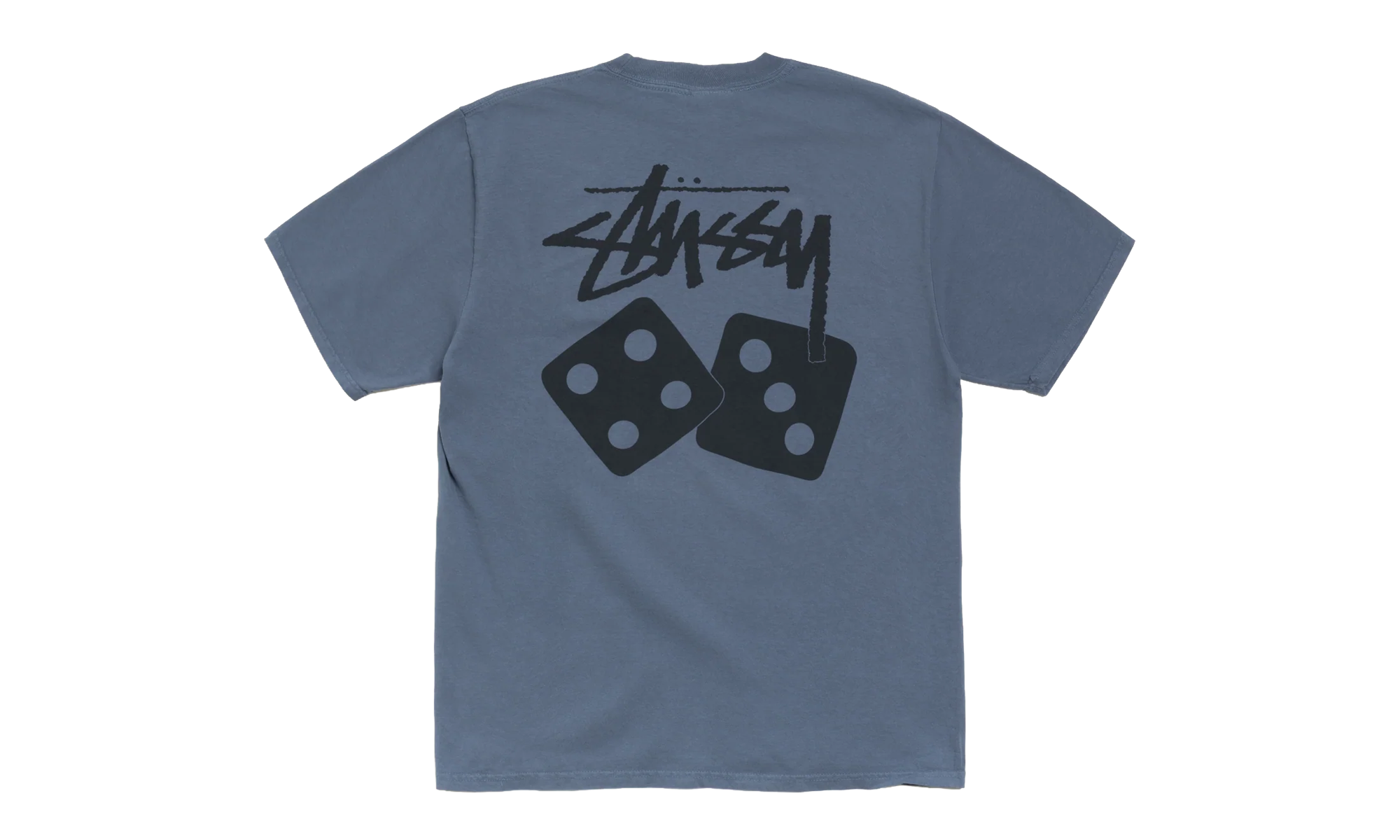 Dice Pigment Dyed Tee "Navy" STUS381