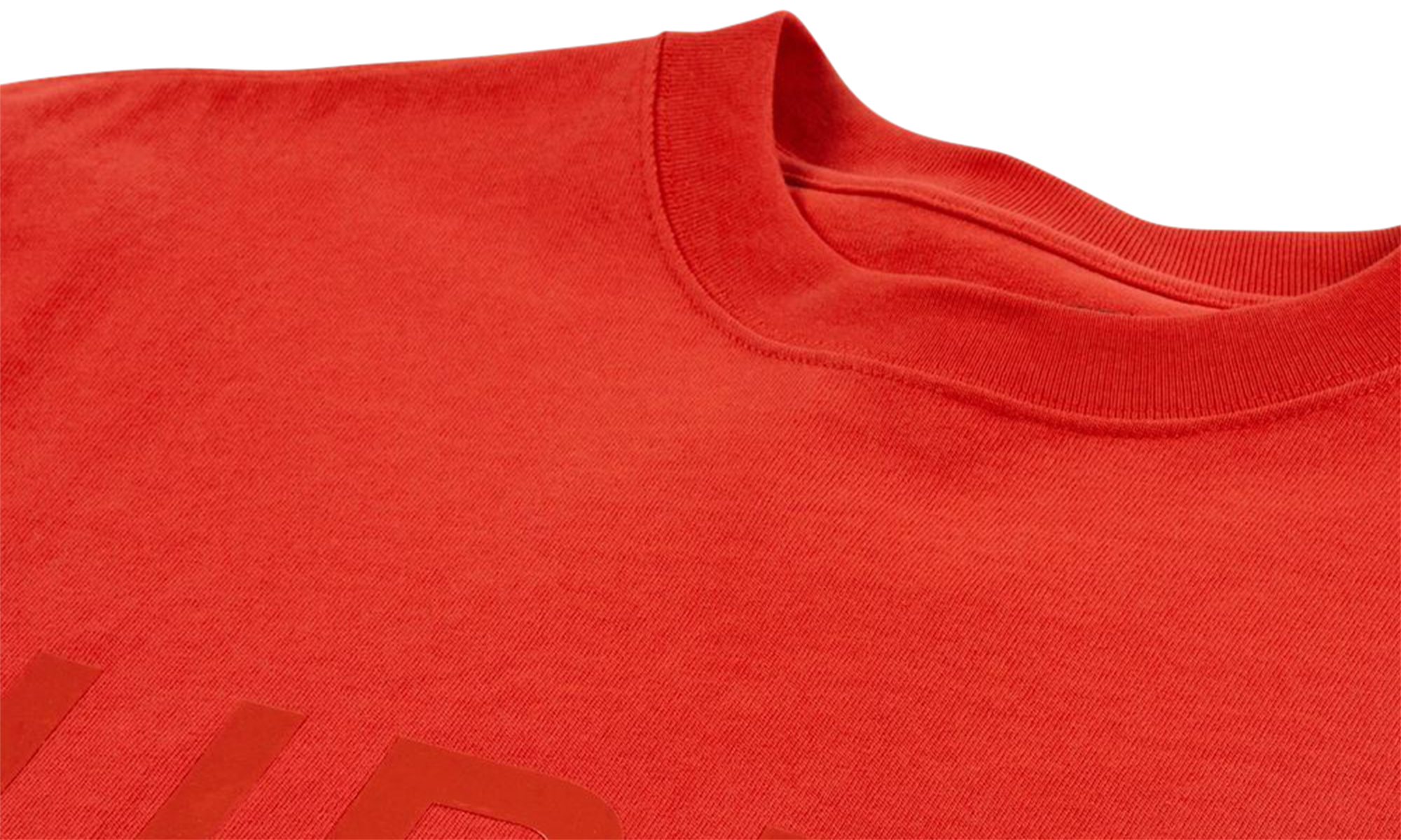 HEAVY JERSEY OVERSIZED TEE "Red" P117 HWWR923