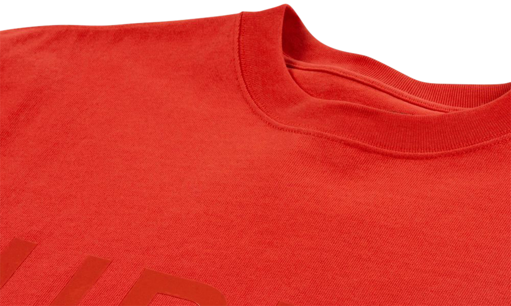 HEAVY JERSEY OVERSIZED TEE "Red" P117 HWWR923