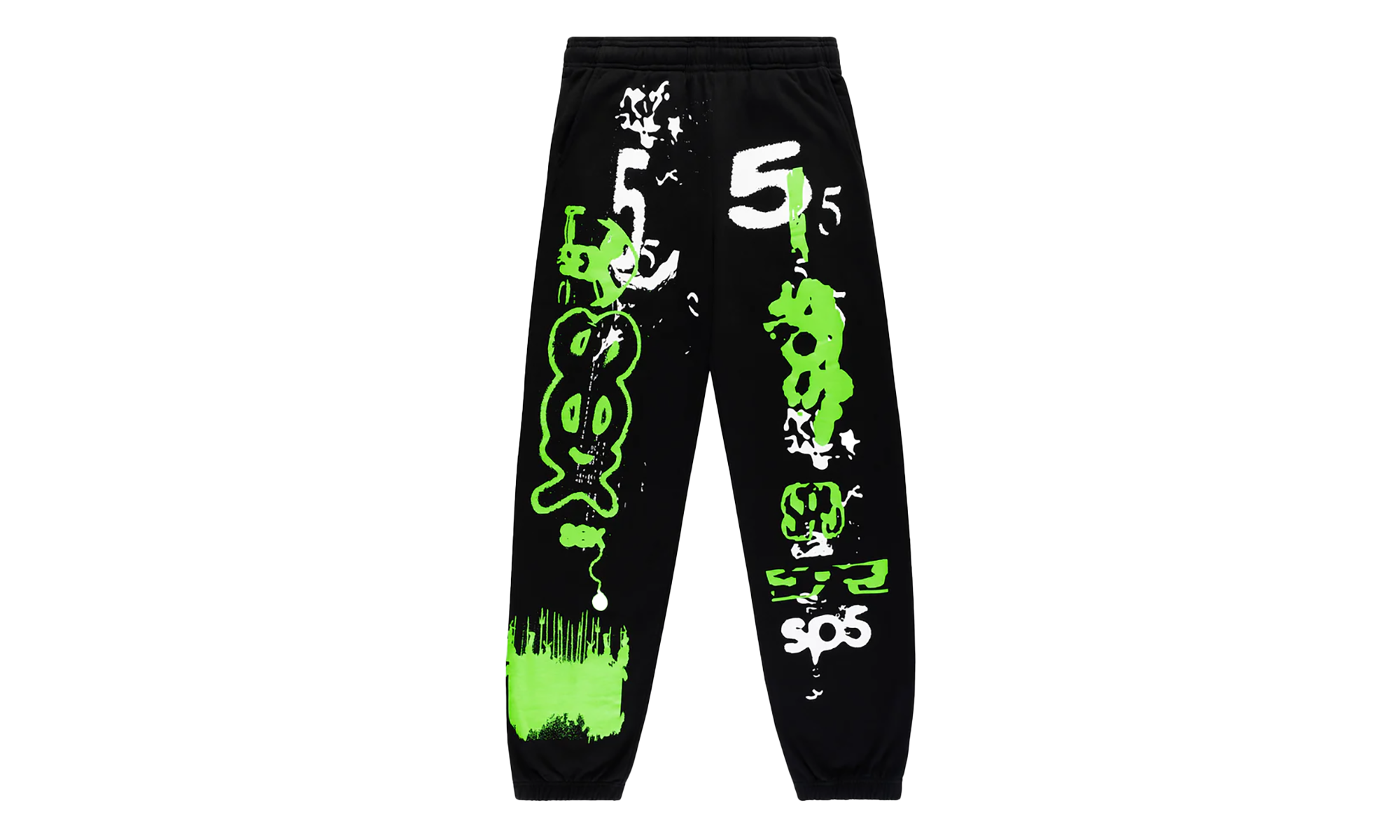X-Ray Sweatpants "Black / Green" SP5der199