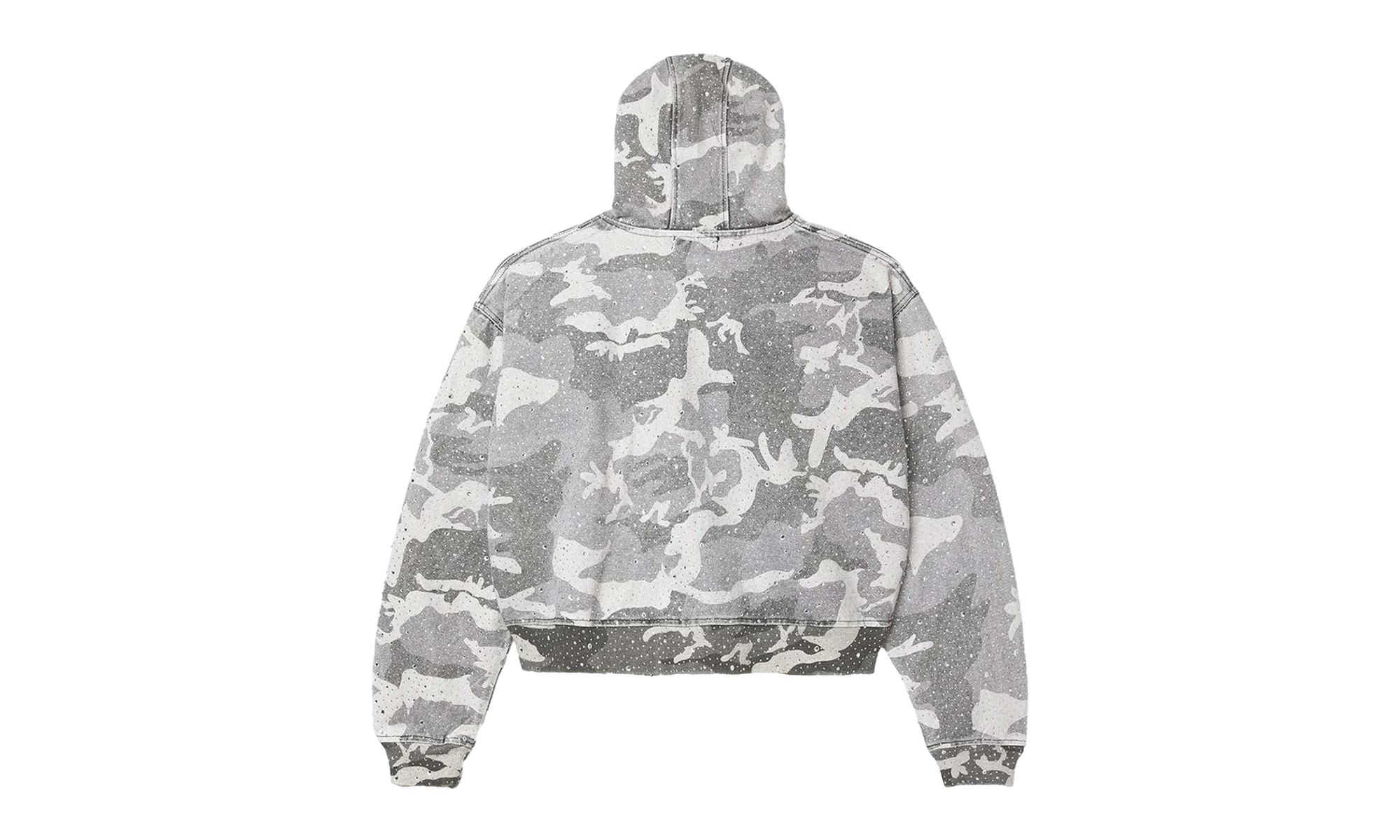 Crystal Camo Work Zip Up Jacket "Grey" 10076925