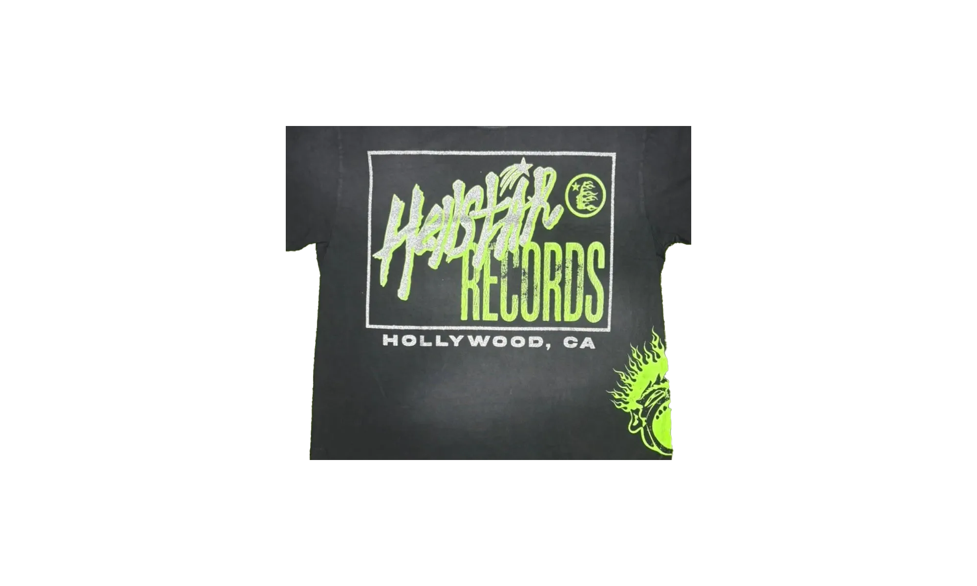 RECORDS REMIX TEE "Black" HSR179