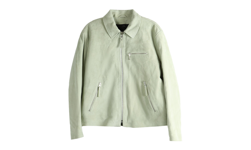Bing Suede Jacket "GREEN TEA" 115754 GRNT