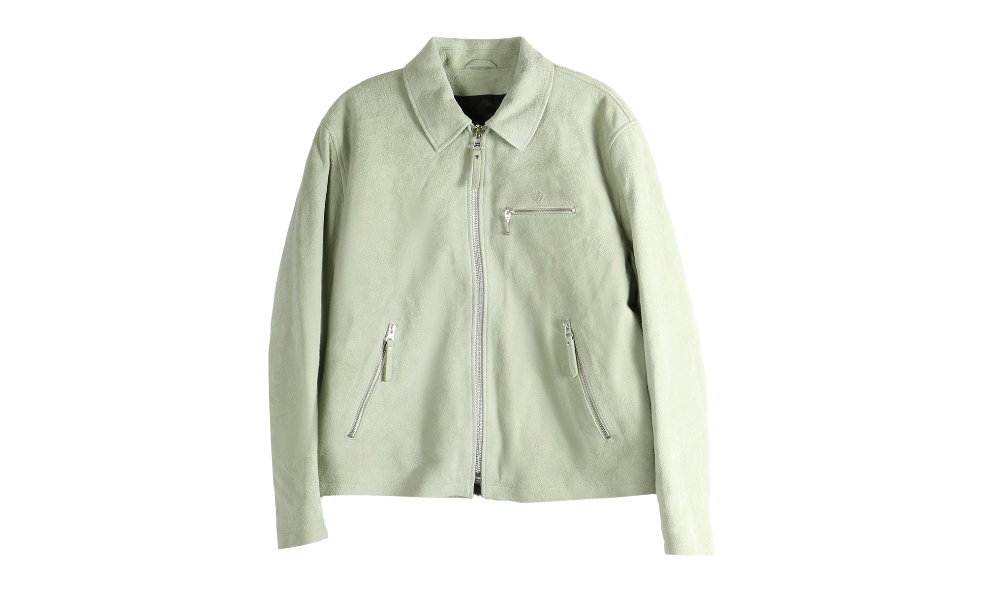 Bing Suede Jacket "GREEN TEA" 115754 GRNT