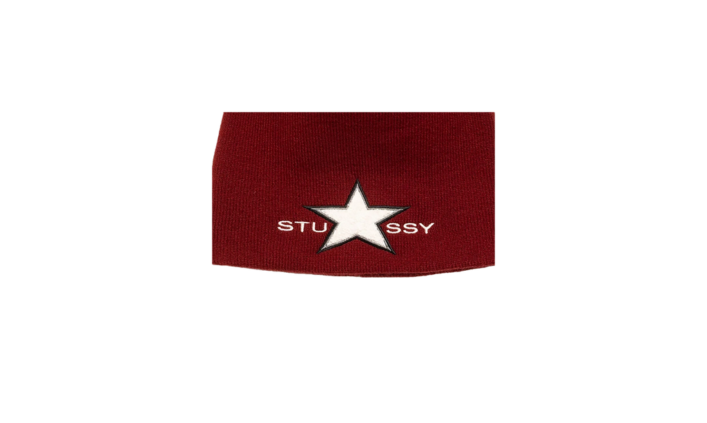 Skullcap Chenille Beanie "Wine" STUS264