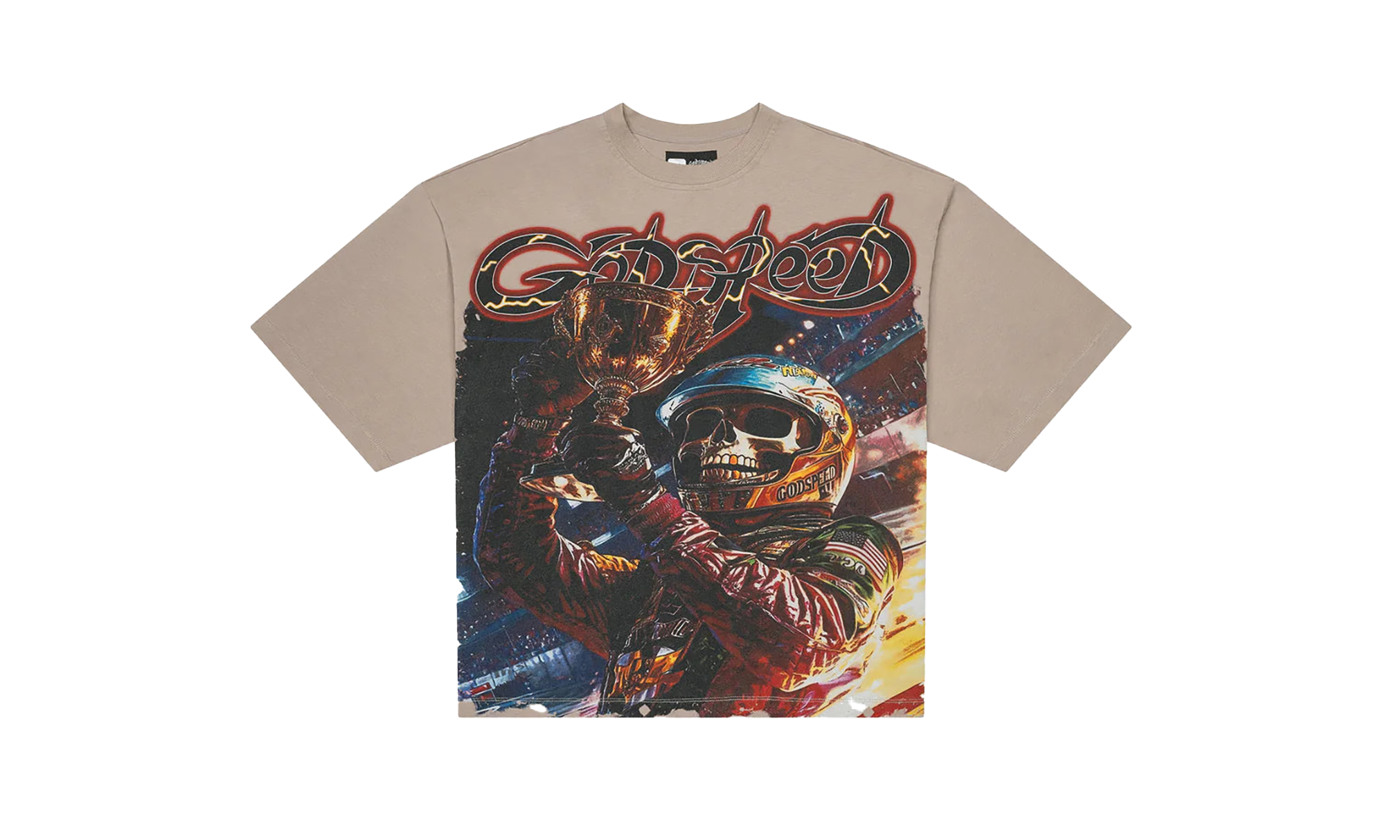 Podium Dreams T-Shirt "Stone" GS TEE 85227 K7L