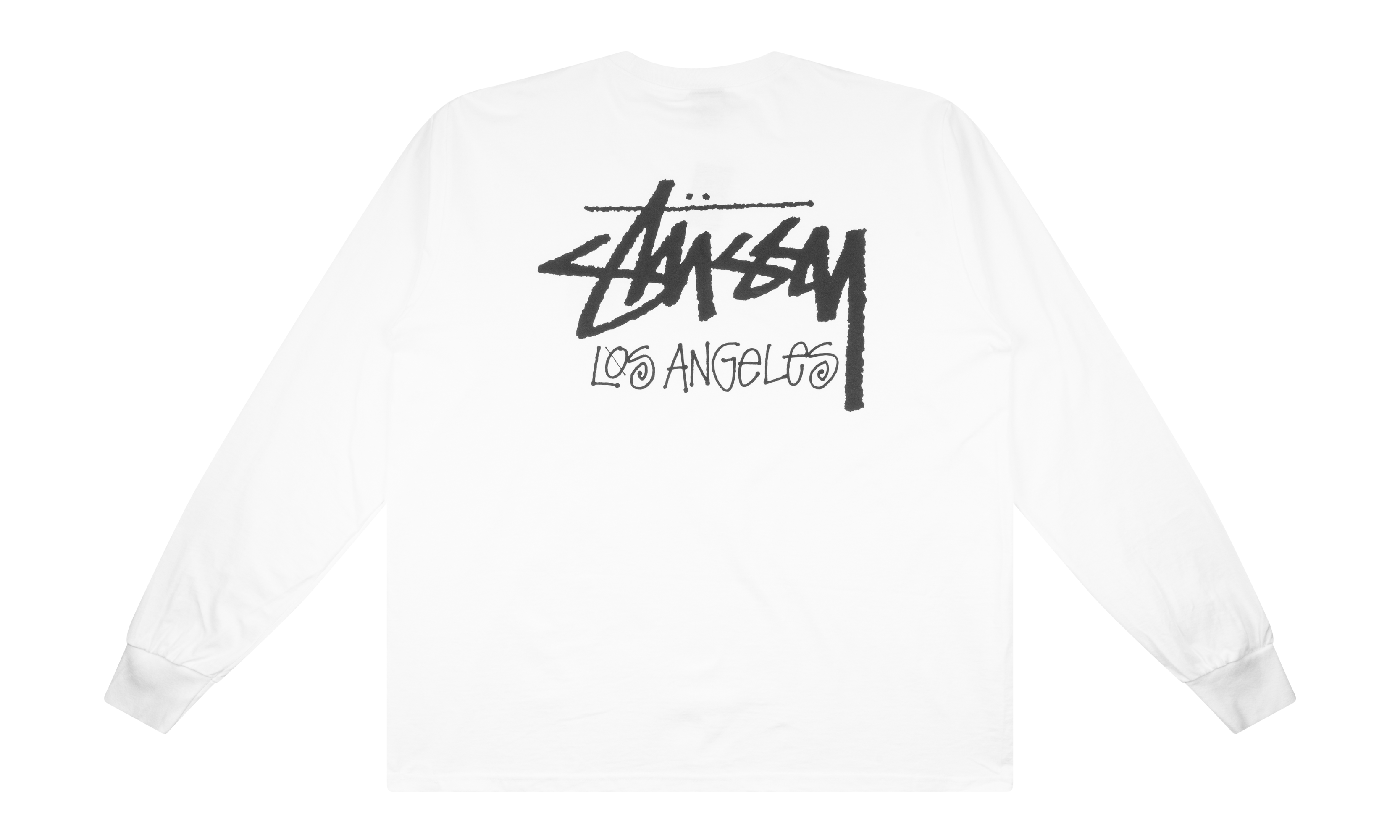 Longsleeve Tee "Los Angeles Exclusive - White" STUS43