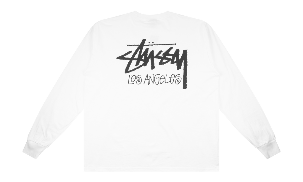 Longsleeve Tee "Los Angeles Exclusive - White" STUS43