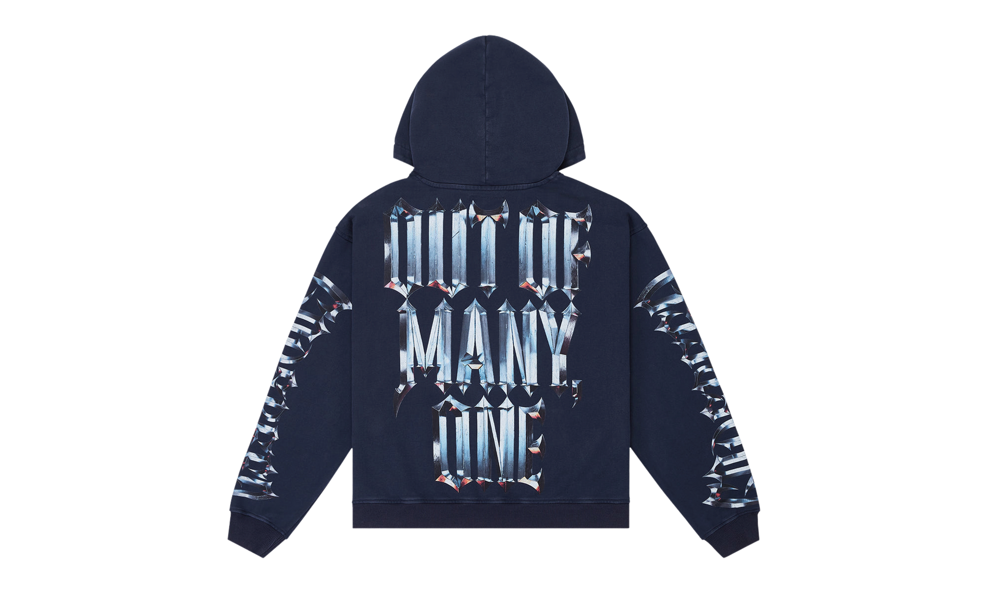 Chrome Motto Hoodie "Navy Wash" 10079168