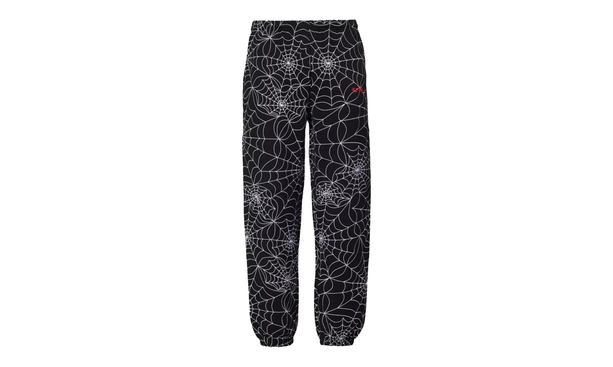Embroidered AOP Sweatpants "Black" SP5der175