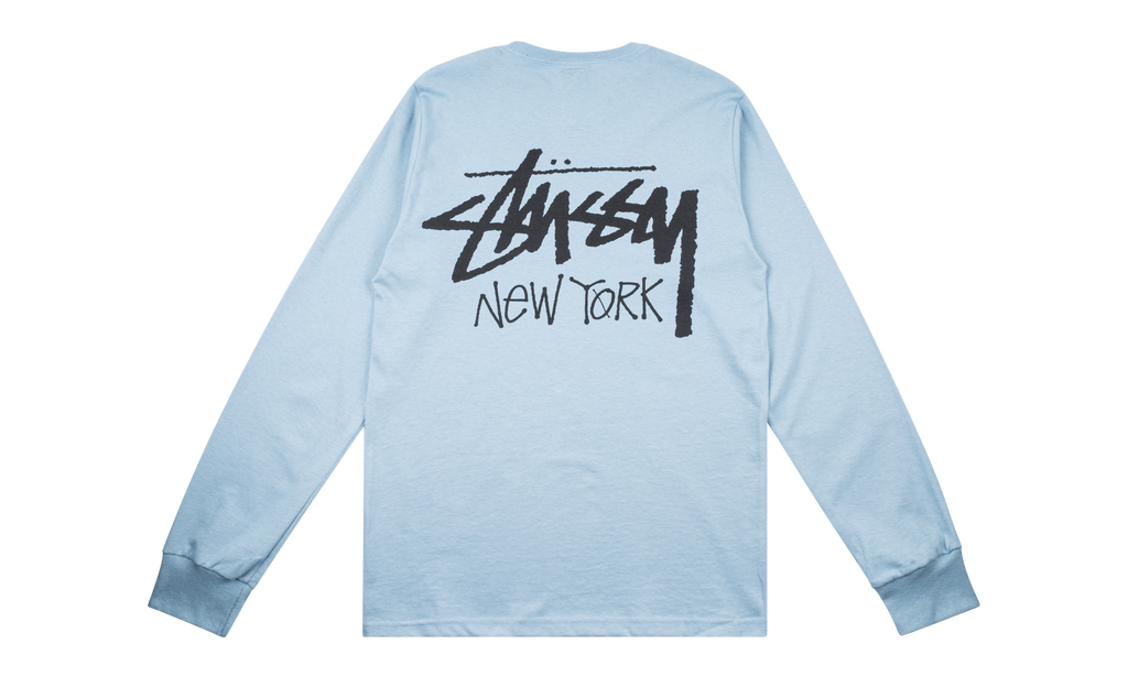 New York Longsleeve Tee "Slate" STUS21
