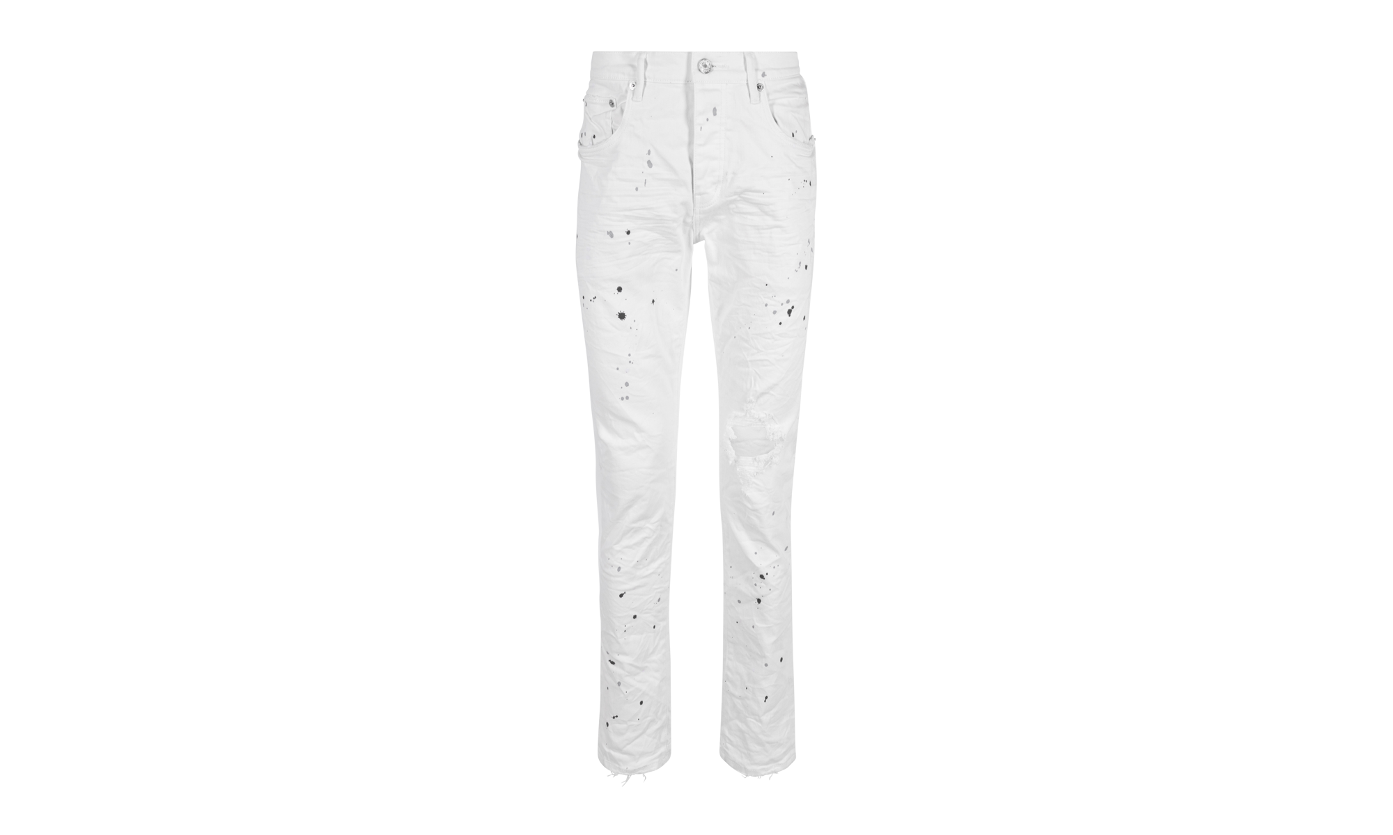 Low Rise Skinny Jeans "OPTIC WHITE" P001 OWPB122