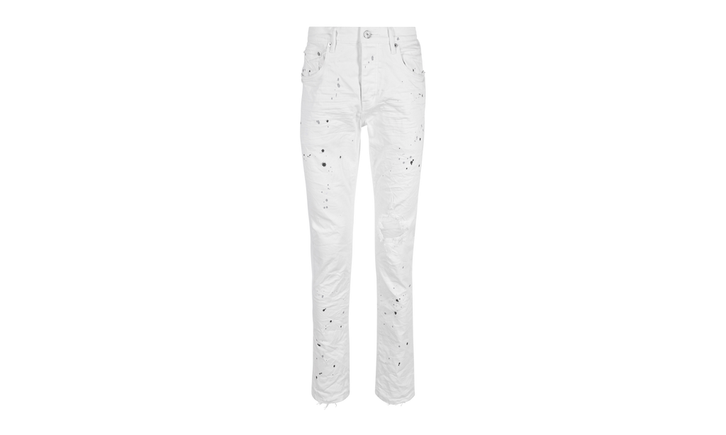 Low Rise Skinny Jeans "OPTIC WHITE" P001 OWPB122