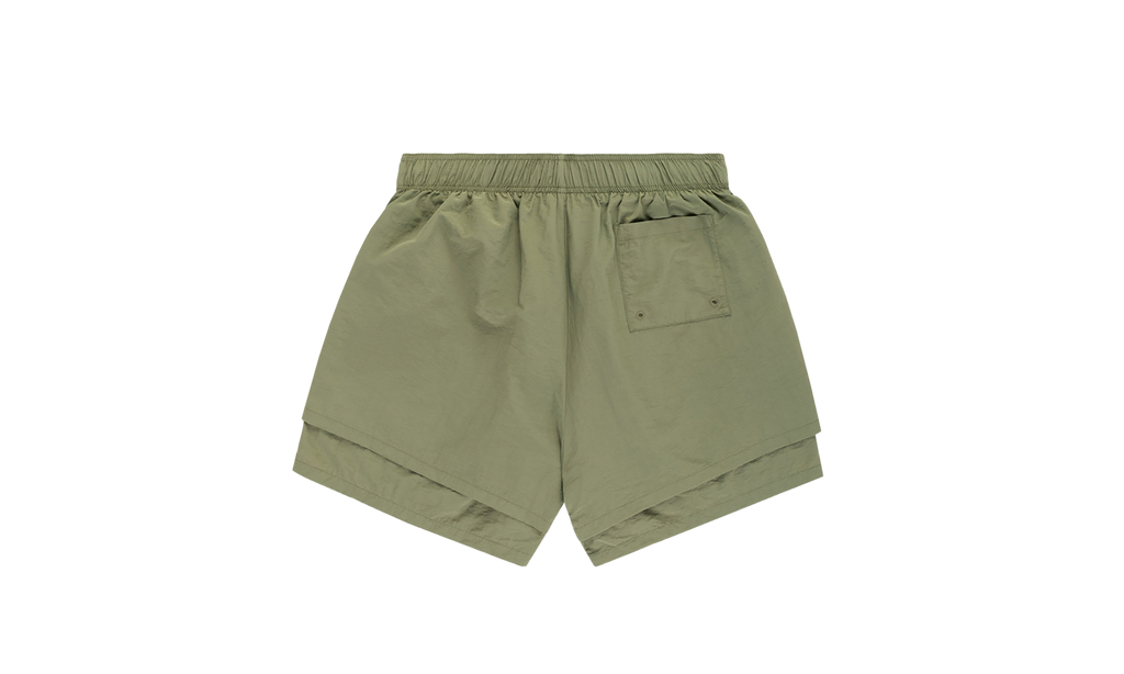 OG WEB DOUBLE LAYER SHORT "Sage Green" SP5der112