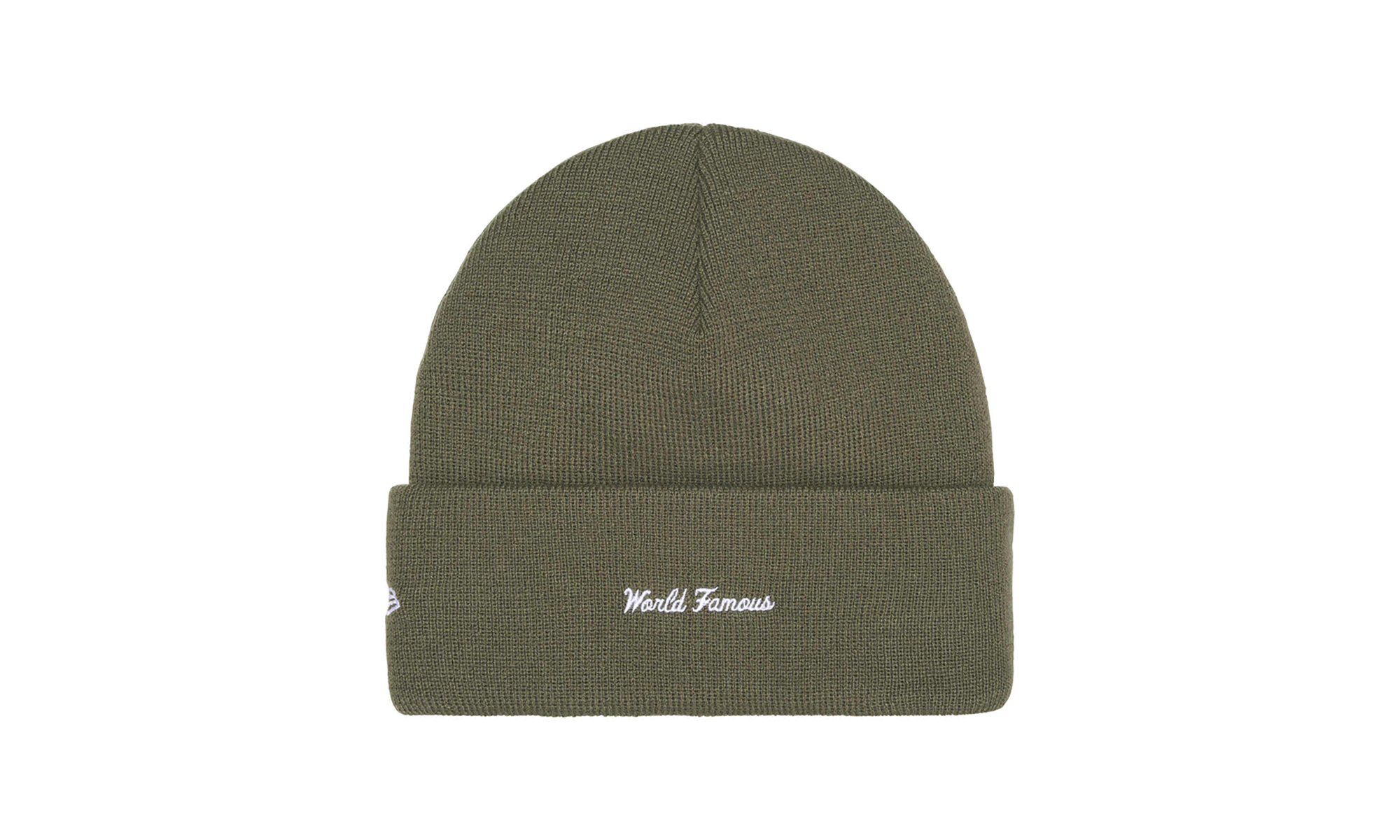 New Era® Box Logo Beanie "FW25 - Light Olive" SU26715