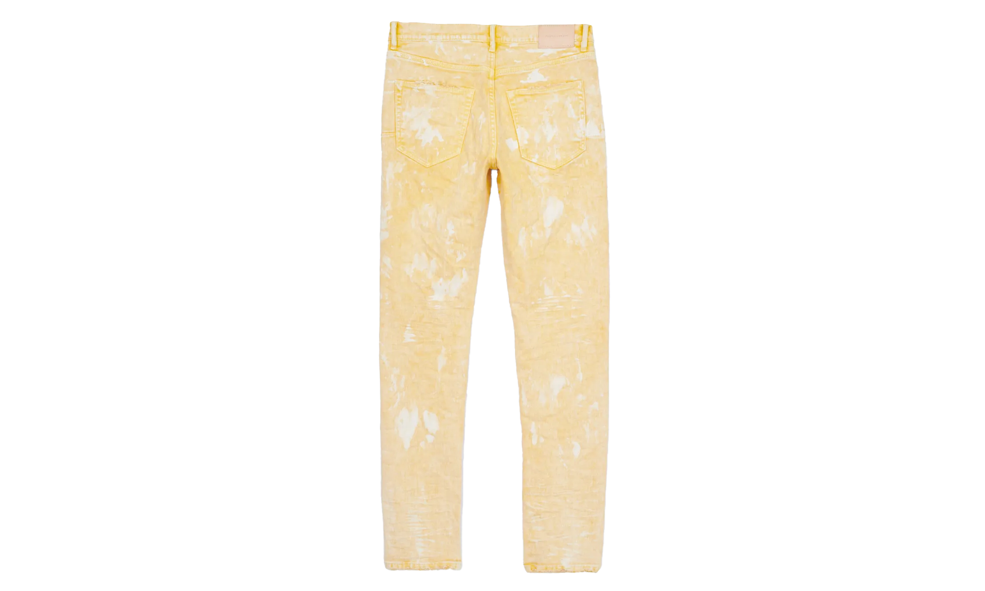 Low Rise Skinny Jeans "Bright Yellow/Hard Wax" P001 BYHW222