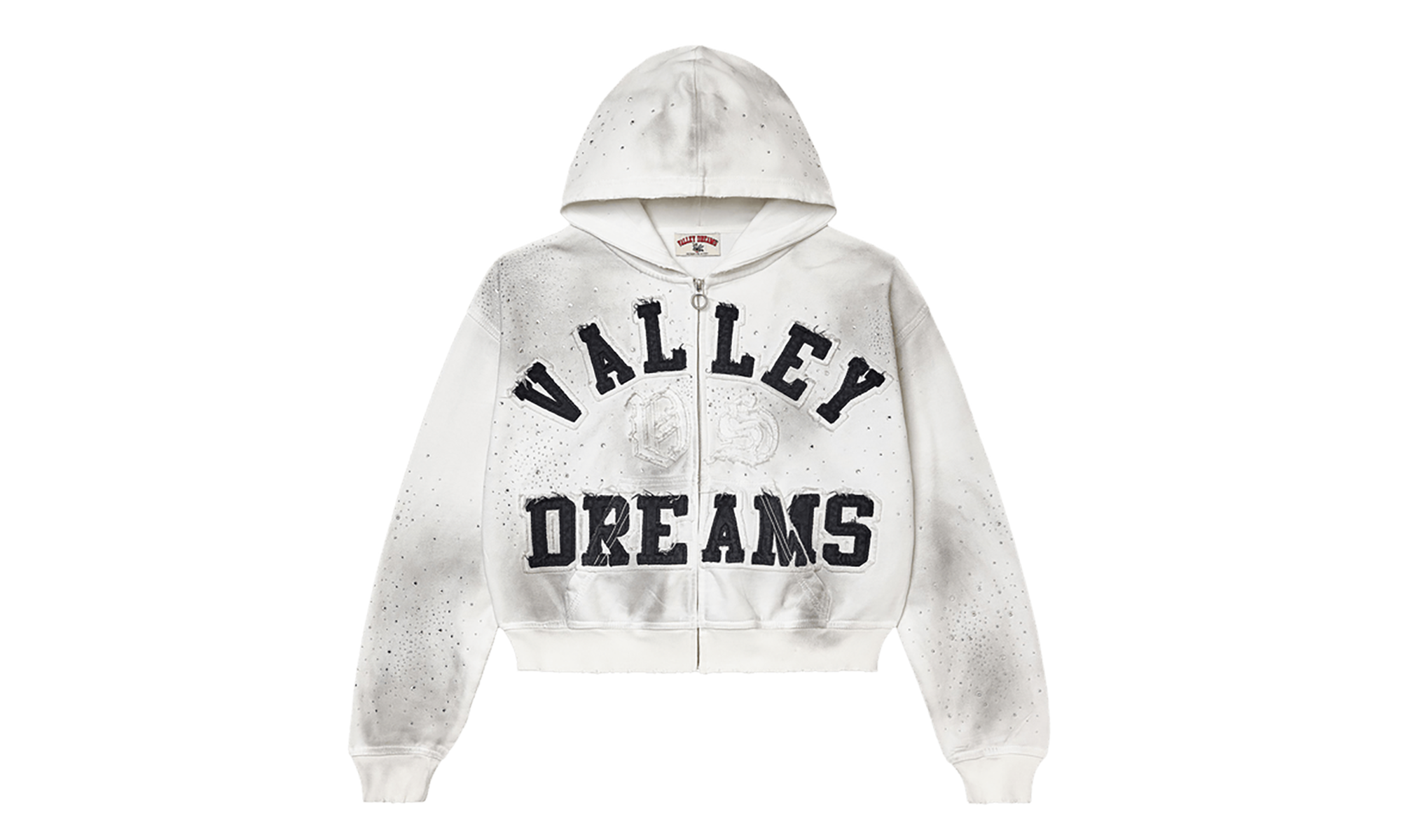 Classico Zip Up Hoodie "White" VAL145