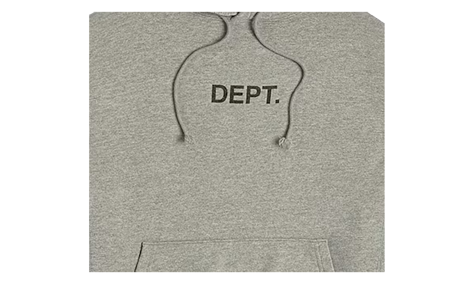 Dept Logo Hoodie Heather "Grey" GD080