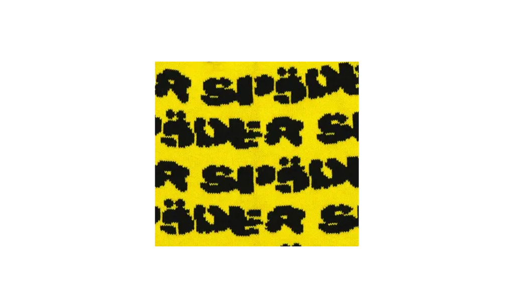 Fuzzy Logo Skully Beanie Unisex Style "Yellow" SP5der61