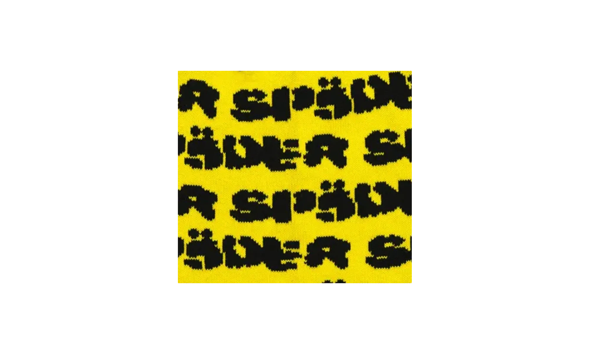 Fuzzy Logo Skully Beanie Unisex Style "Yellow" SP5der61