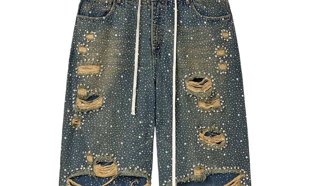 Iced Out Denim Jeans "Blue" VALE 08 001 IODB BL