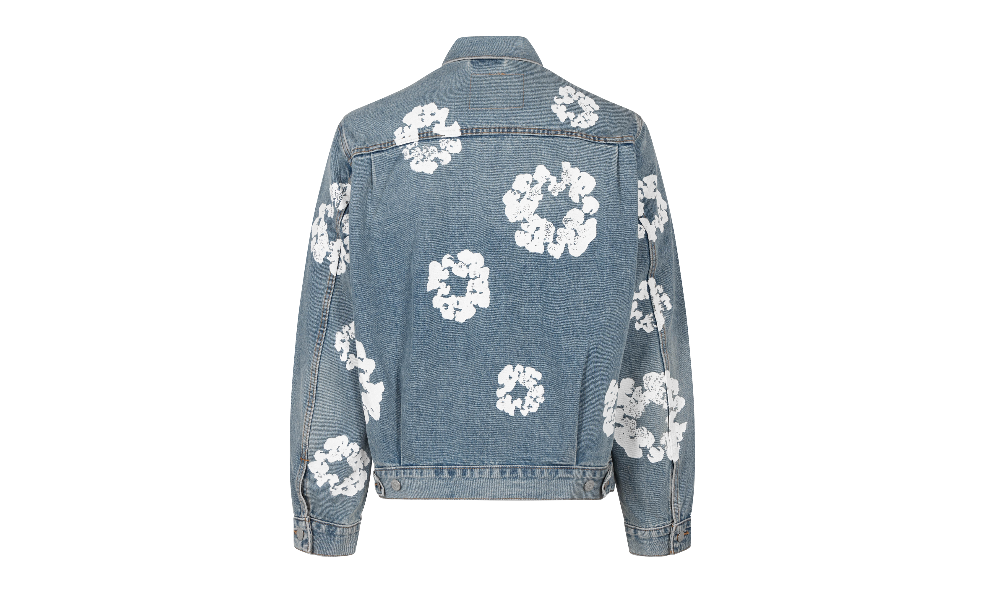 The Cotton Wreath Denim Jacket "Light Wash" DT13