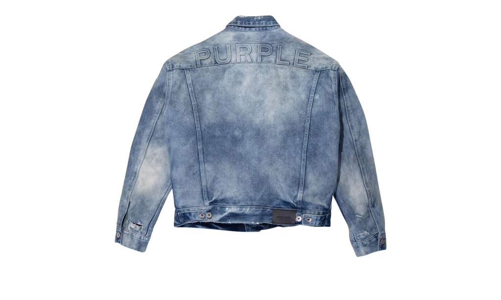 PADDED DENIM JACKET "Blue" P630 DWIJ423