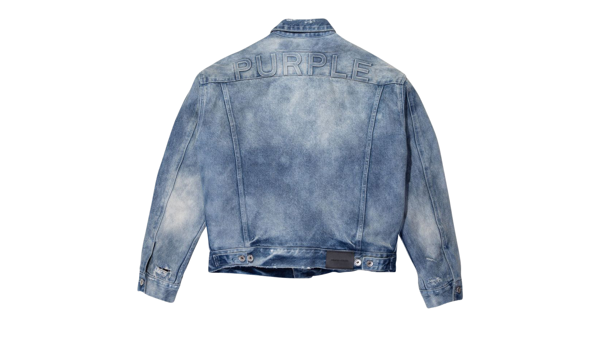 PADDED DENIM JACKET "Blue" P630 DWIJ423