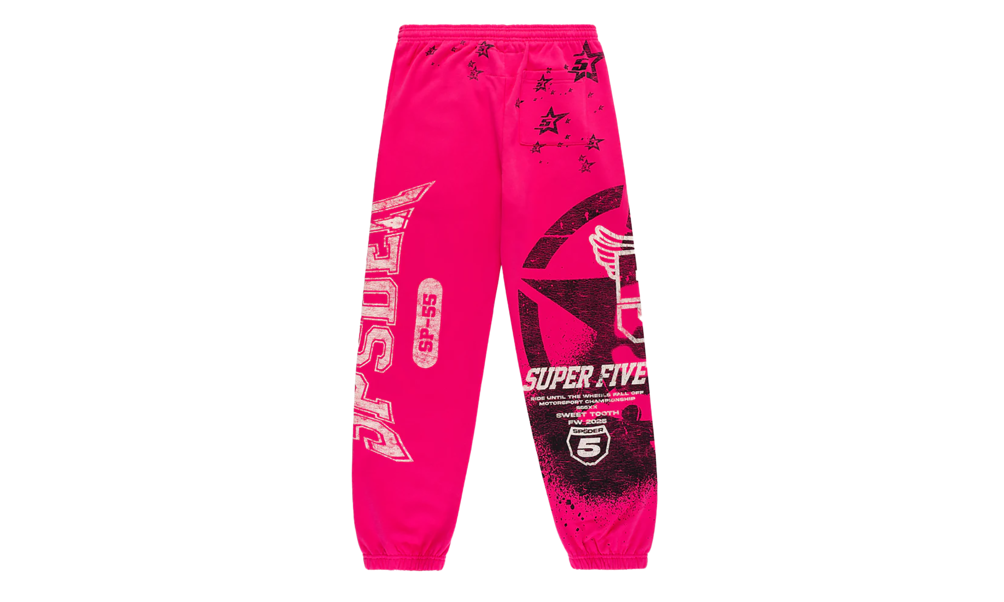 Stencil Sweatpants "Pink" SP5der194