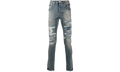 Four Pocket Destroy Jeans "With Silicone" P001 FPIN222