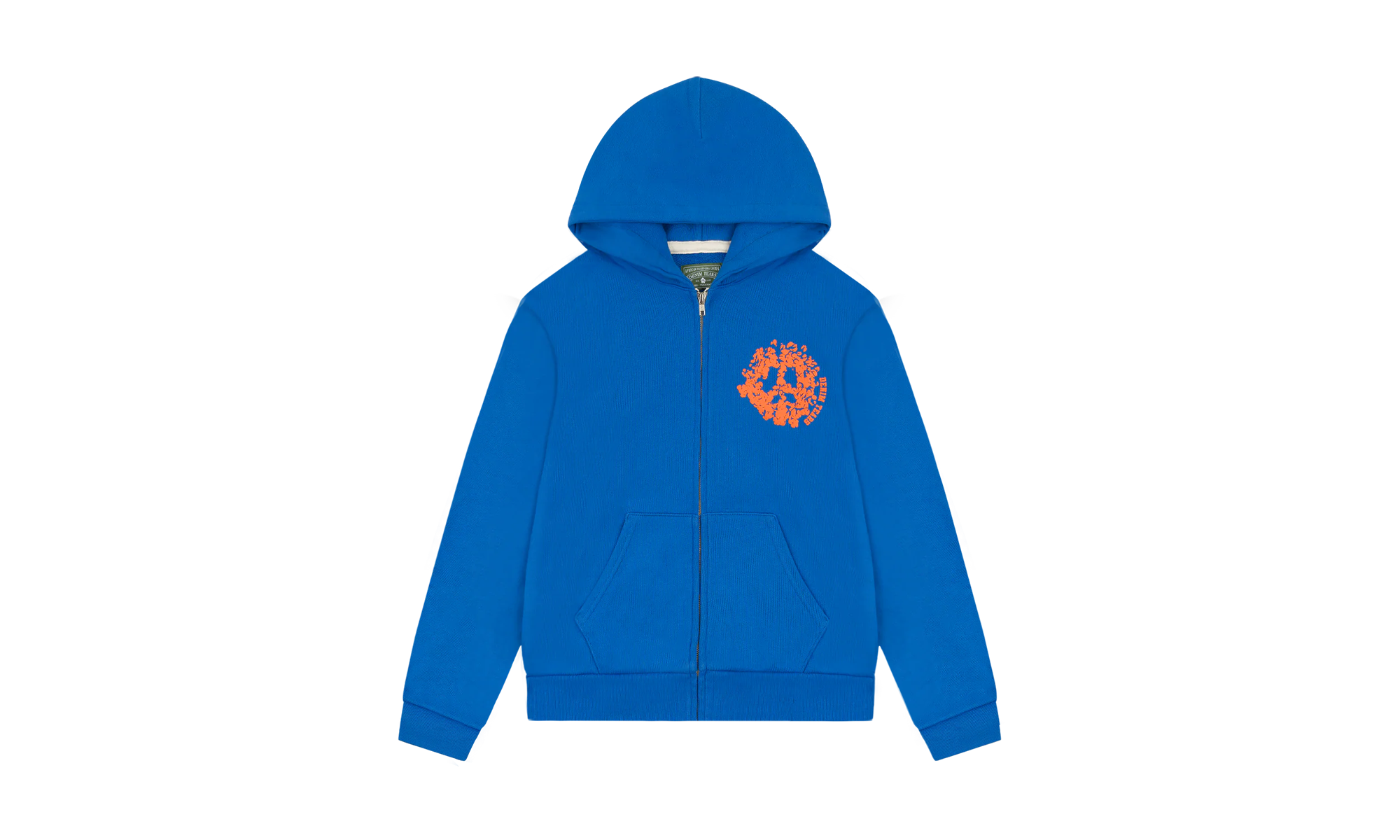 Denim University Zip Hoodie "Royal Blue" DT199