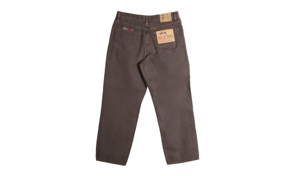 Big Ol Washed Canvas Jean "BROWN" 116618 BROW