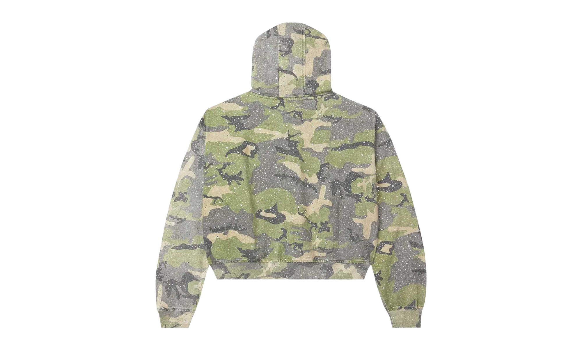 Crystal Camo Work Zip Up Jacket "Green" 10076922