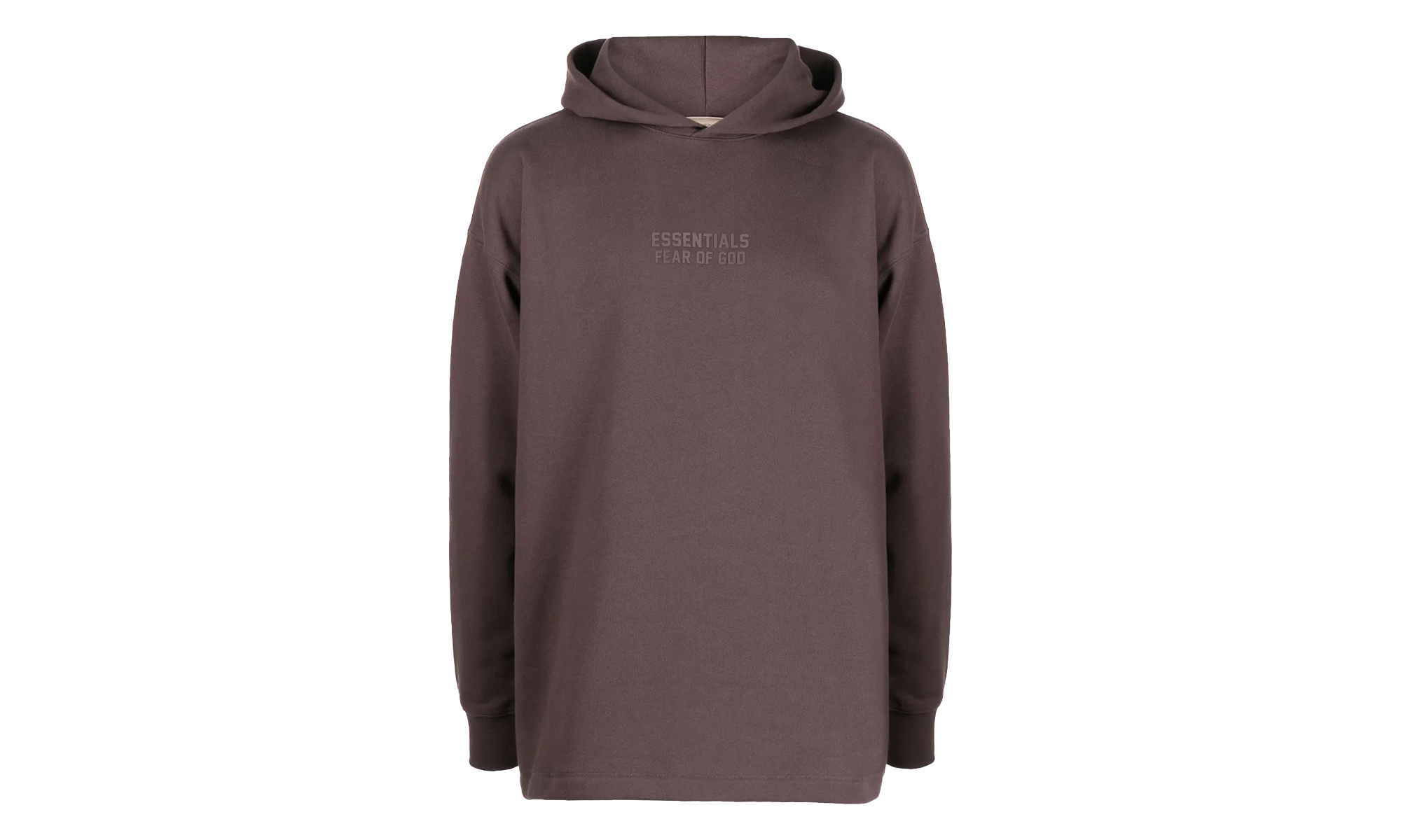 Relaxed Hooded Sweatshirt "Plum" 192BT222095F
