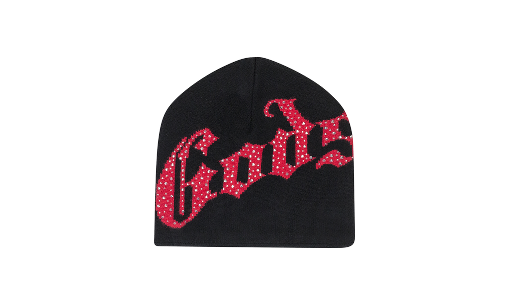 Godspeed OG Logo Studded Beanie "Black" GS OGLOGSTD BLKRD