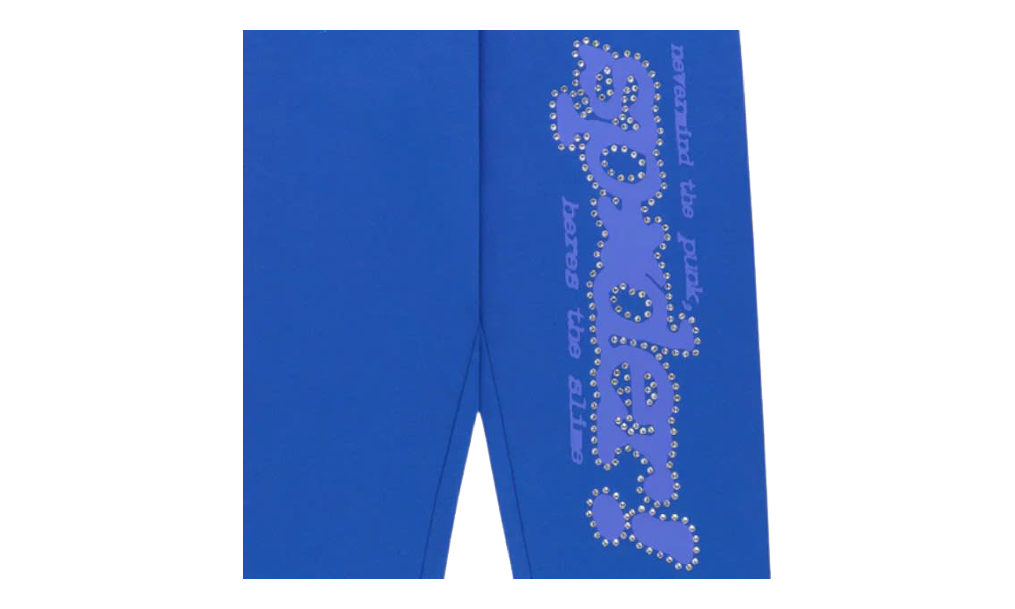 Rhinestone Punk V2 Sweatpants "Blue" SP5der407