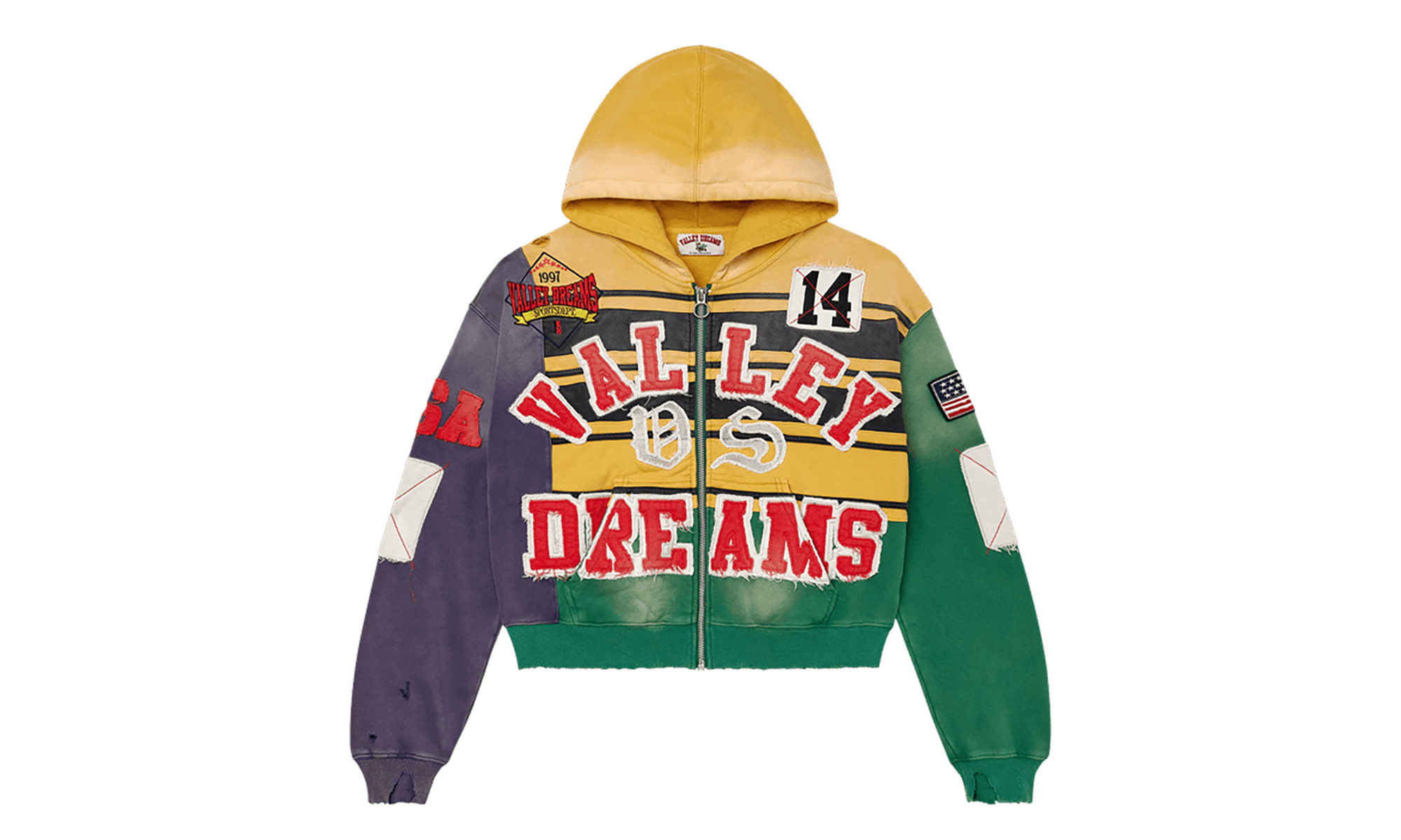 Collage Zip Up "Mardi Gras" 11451 10004VFCZUM MARD
