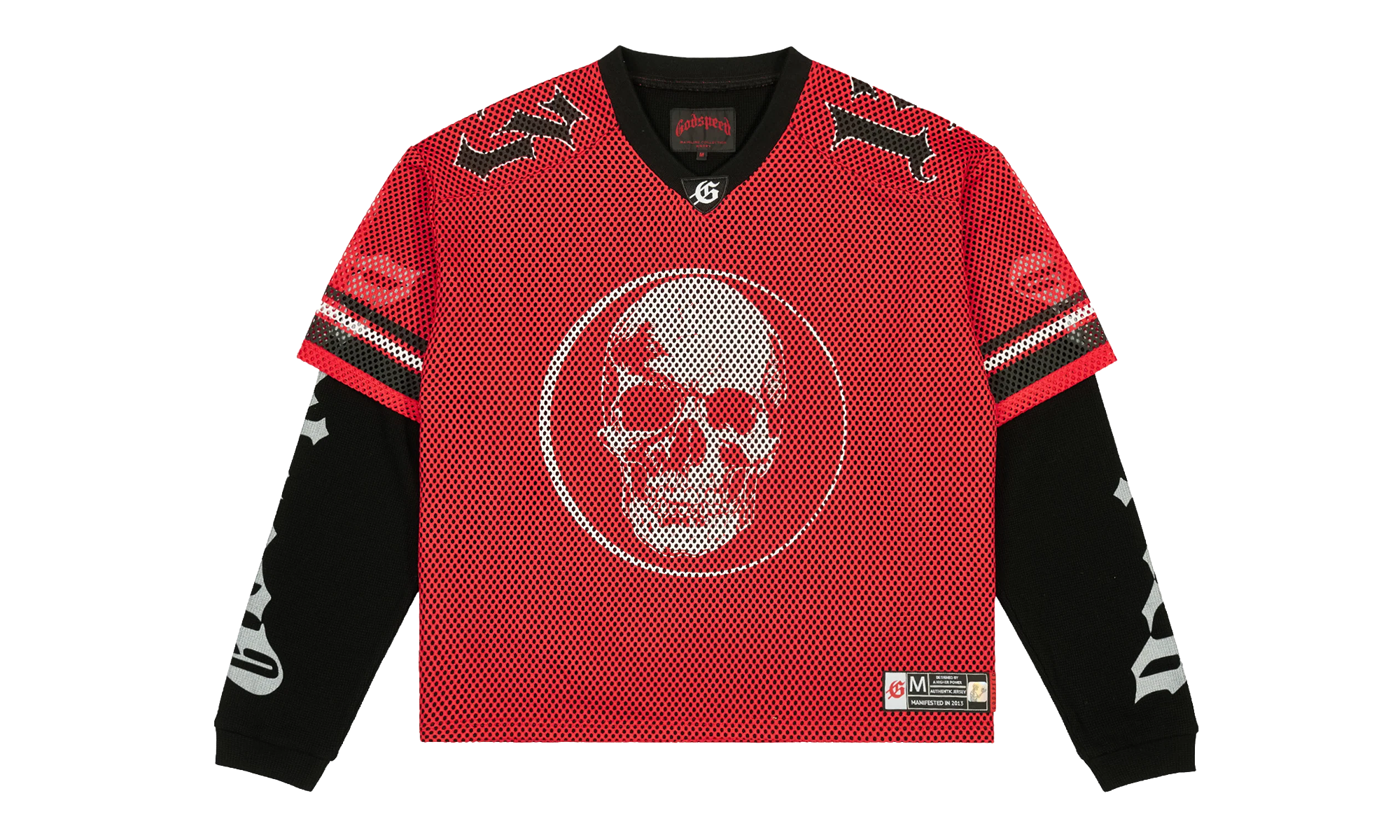TD Layered Jersey "Black / Red / White" R2B4KFBC