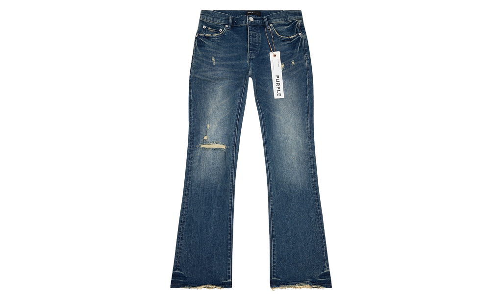Alloy Distressed Flared Denim "Blue" P004 ALDF225