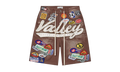 DIV Jeweled Valley Denim Shorts "Red Wash" 4V0AIEDF
