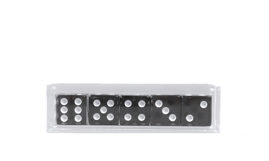 Dice Set "Black" STUS69