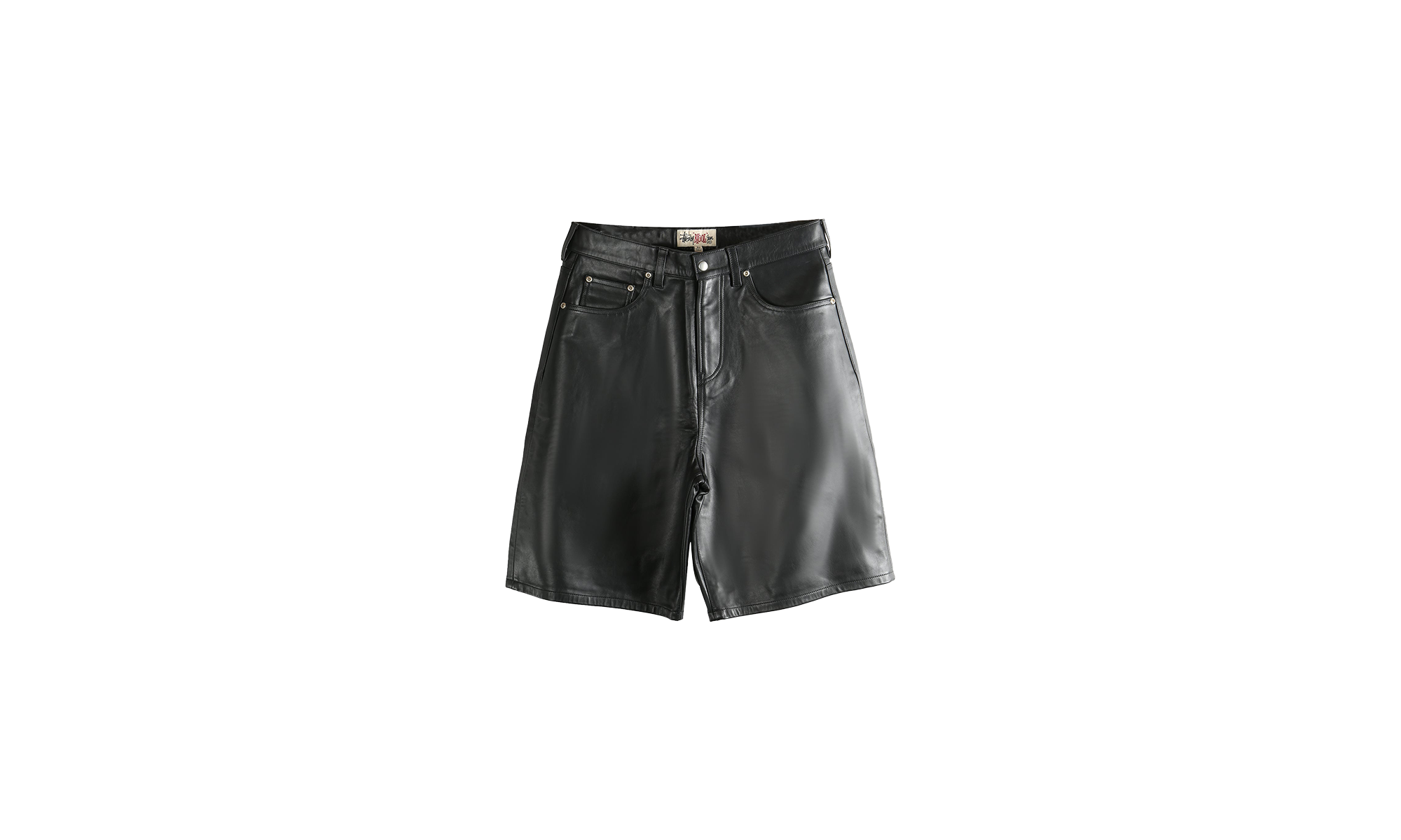 Big Ol Leather Shorts "BLAC BLACK" 112315 BLAC