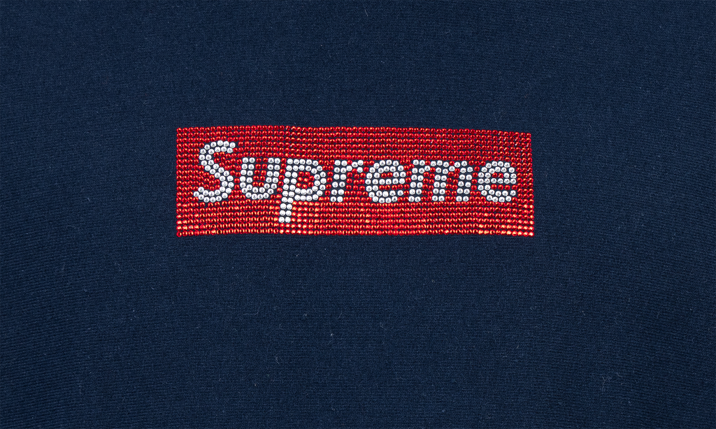 Swarovski Box Logo Hoodie "SS19" SU7003