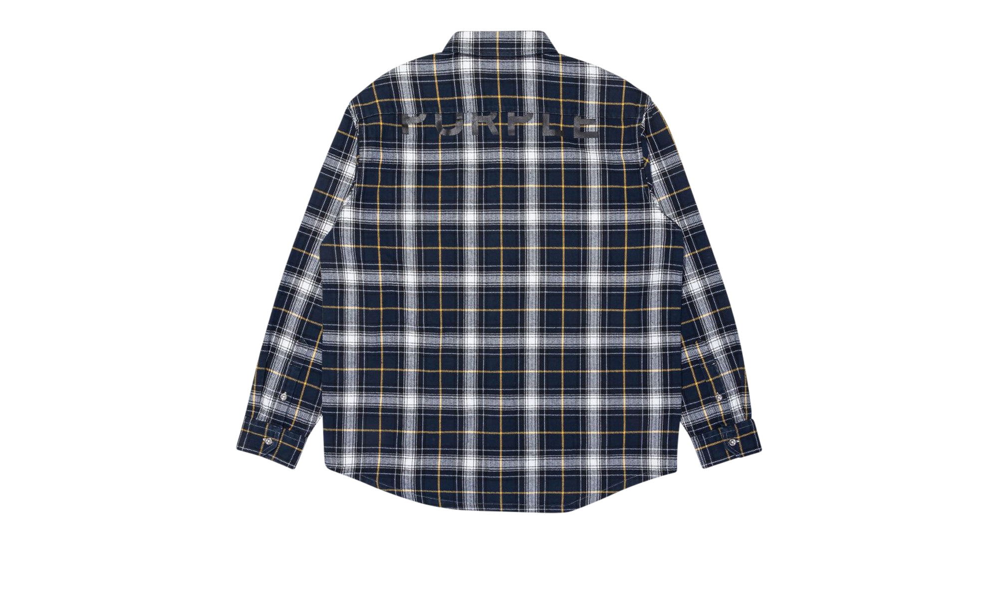 PLAID FLANNEL LS SHIRT "Black" P337 FPBM423