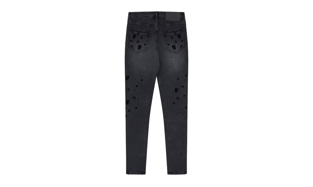 Tuffetage Monogram P001 Jeans "Black" P001_TMBL824