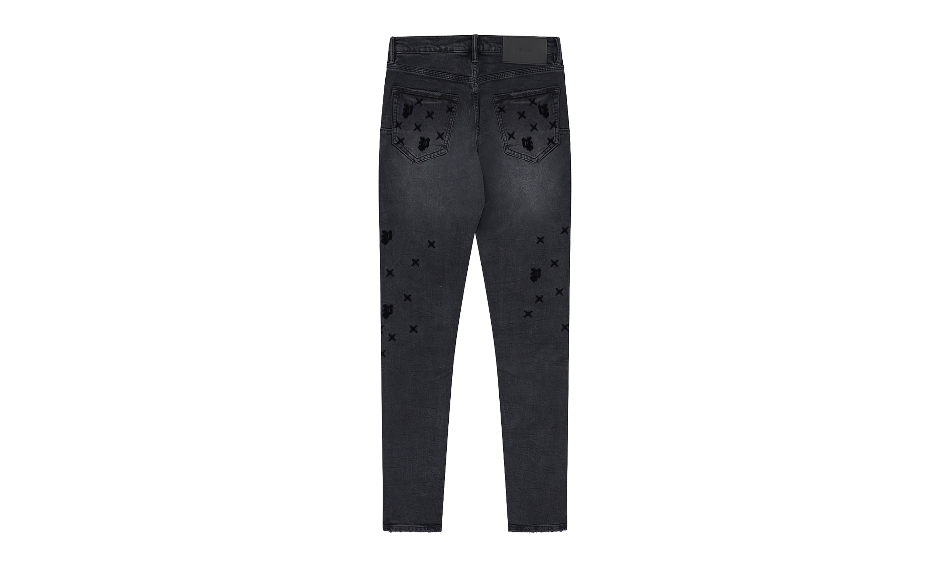 Tuffetage Monogram P001 Jeans "Black" P001_TMBL824